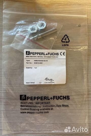 Датчики Pepperl+Fuchs, IFM, Leuze, Omron, Phoenix