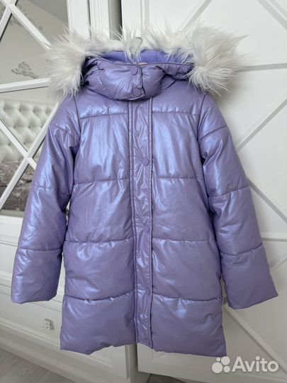 Пуховик для девочки 122