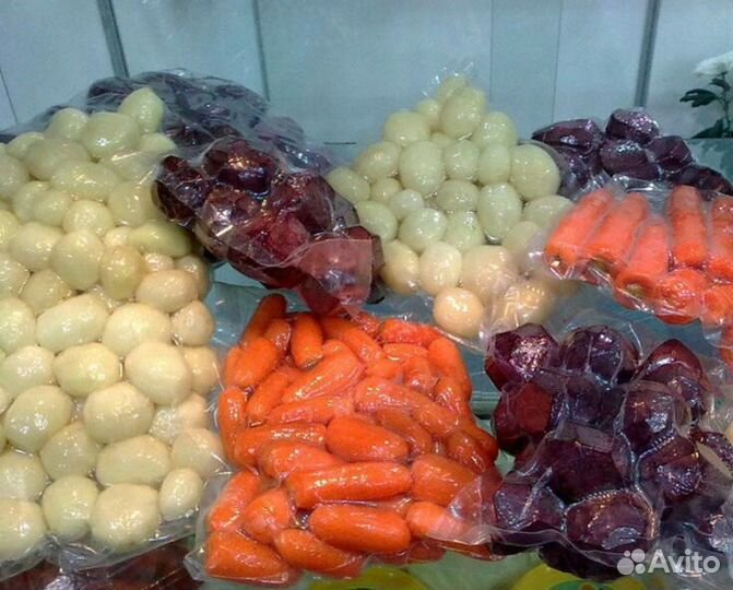 Овощи в вакумной упаковке
