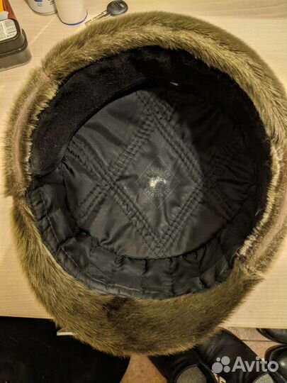 Шапка мужская из нерпы