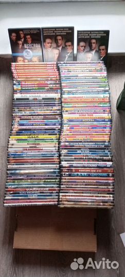 Двд диски 120шт. За все 1200