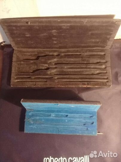 Пеналы для готовальни. СССР. Цена за оба