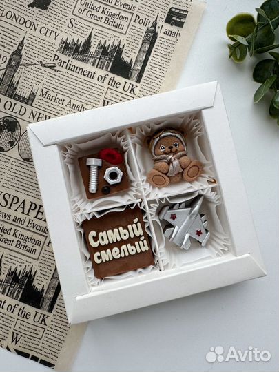 Шоколад ручной работы мужчине