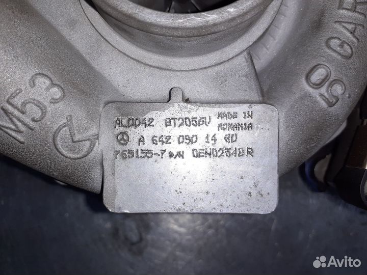 Турбина Mercedes-Benz E320 Cdi W211 OM642