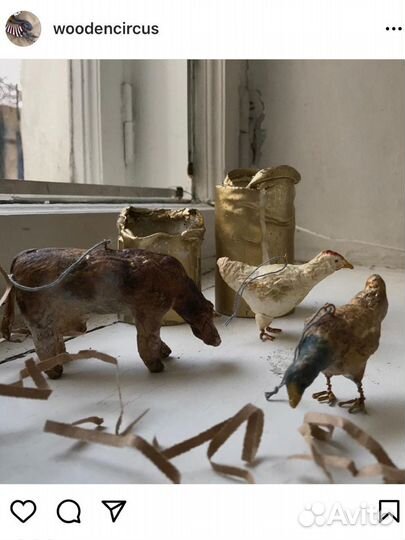 Ватные игрушки елочные