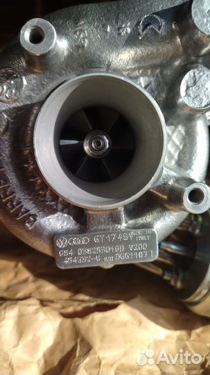 Турбина 1.9tdi Audi,VW, Skoda, Ford, Seat, GT1749V