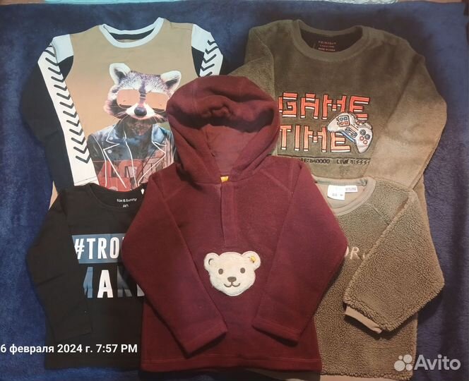 Лот одежды на мальчика (80-86)