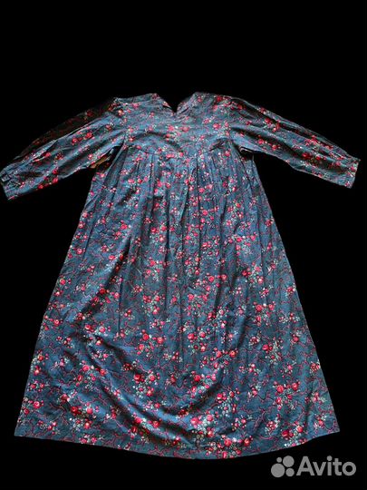 Платье кубовое