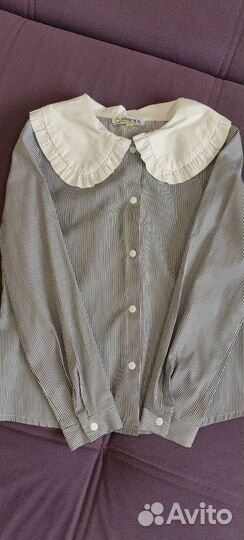 Блузки школьные 140