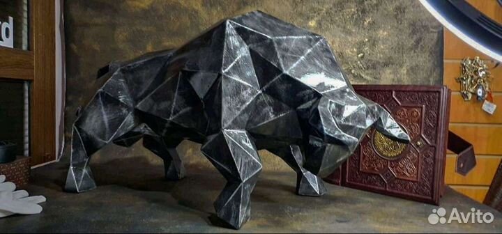 Полигональная фигура арт обьект