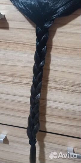 Шиньон цвет черный