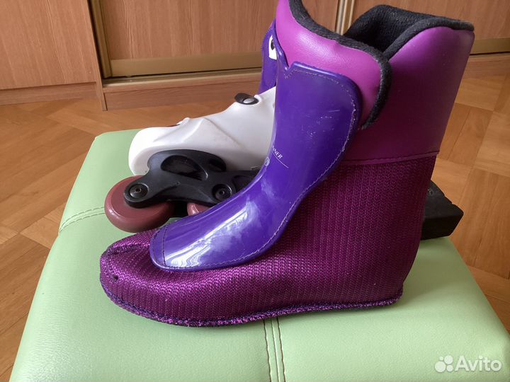 Ролики blade runner на запчасти 23,5 р