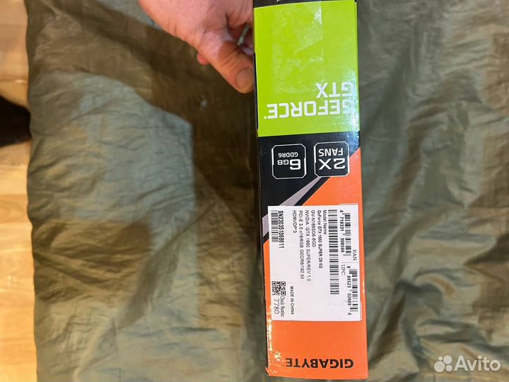 Gigabyte GeForce GTX 1660 super D6