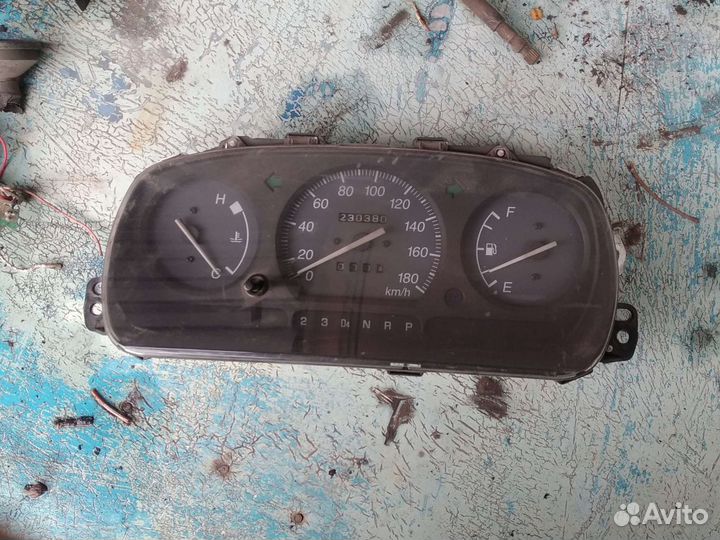 Приборная панель тайота дует