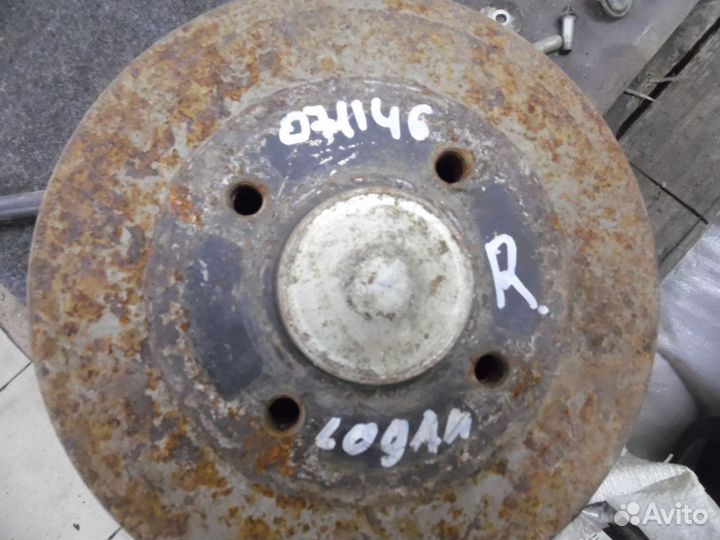 Барабан тормозной правый Renault Logan 1 2005-2014