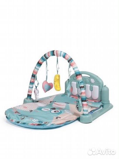 Развивающий коврик baby go с пианино