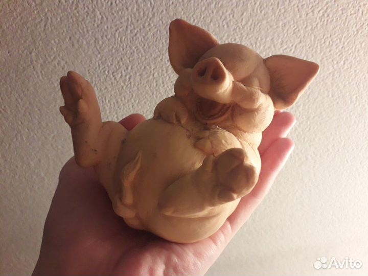 Фигурка поросёнок. Венеция