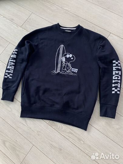 Свитшот Levi's Снупи Snoopy M оригинал