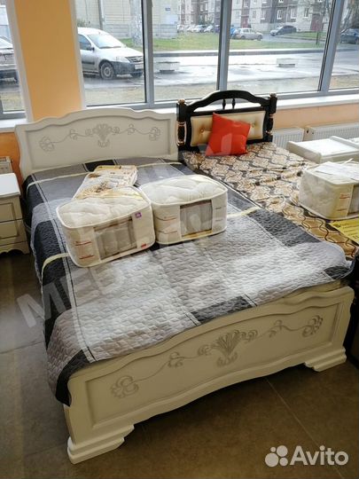 Кровать 120 массив