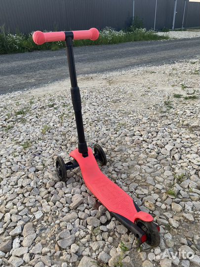 Самокат детский трехколесный складной б/у