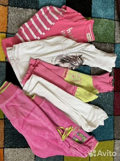 Большой Пакет вещей на девочку