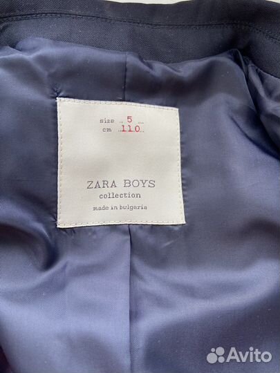 Пиджаки для мальчика Zara, p.110 и р.104