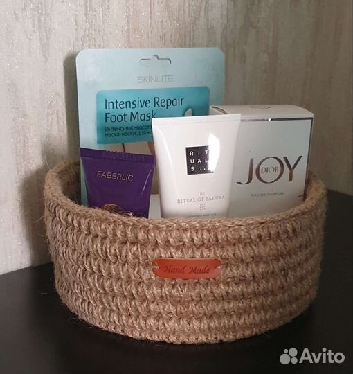 Корзина плетеная для хранения