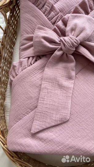 Конверт на выписку летний из муслина