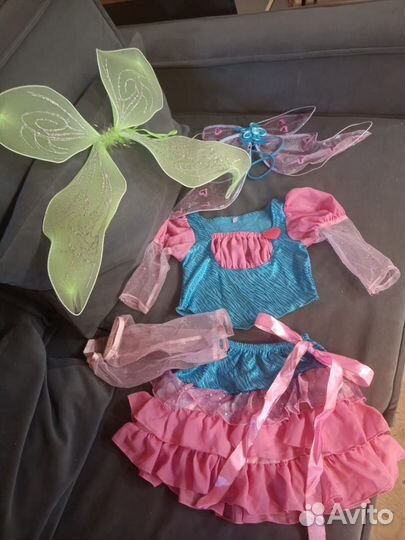 Новогодний наряд Эльза фея для девочки