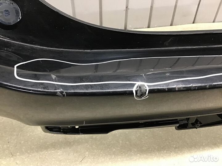 Бампер задний Mitsubishi Pajero Montero Sport (KS)