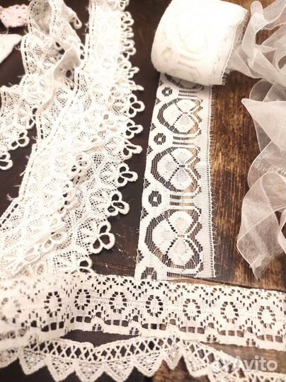 Кружево, ленты