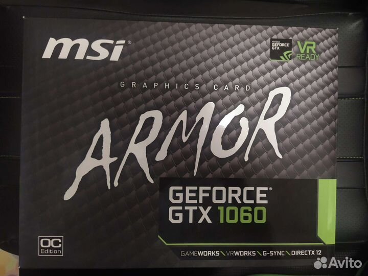 Gtx 1060 6 gb armor