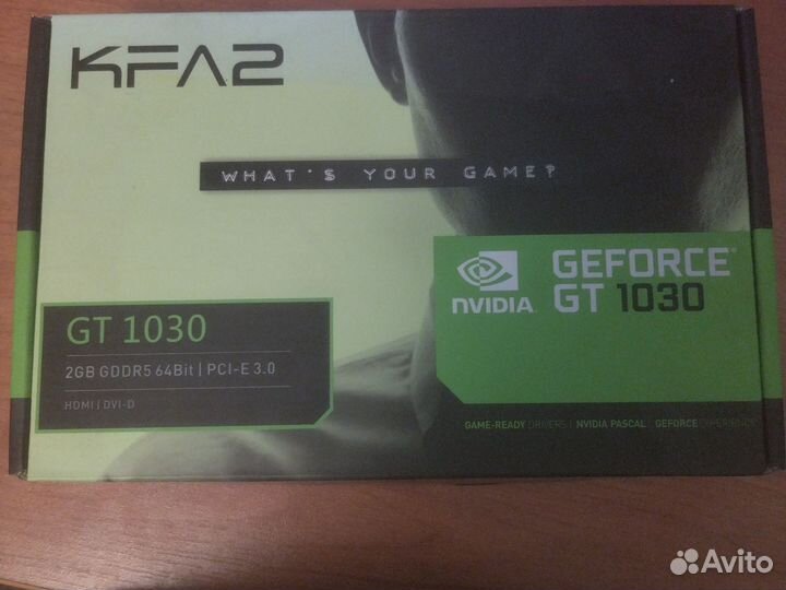 Видеокарта gtx 1030, торг уместен