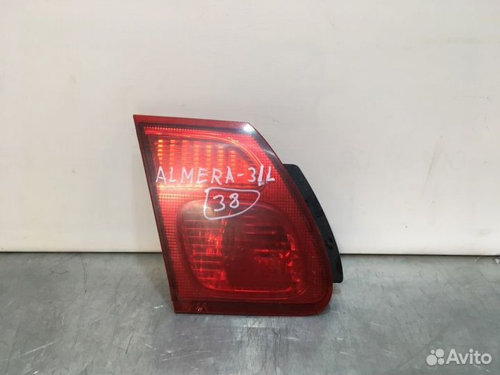 Фонарь задний задний левый Nissan Almera N16