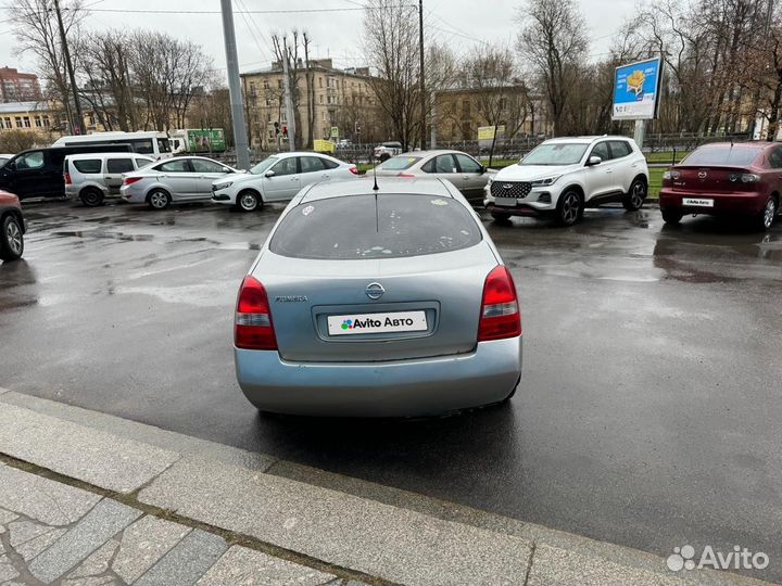 Nissan Primera 1.6 МТ, 2005, 224 000 км