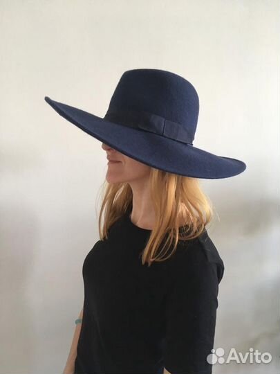 Шляпа фетровая zara новая