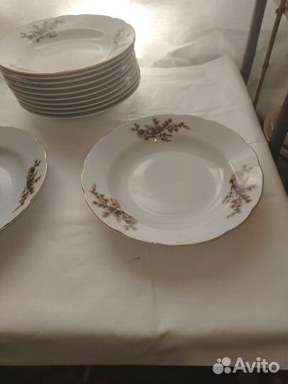 Тарелки глубокие шишки Япония времен СССР