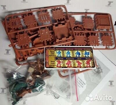 Солдатики Набор конструктор и 8 воинов