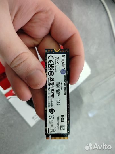 Ssd Kingston m2 nv2 500gb