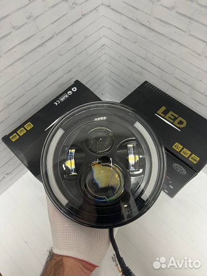 Фары светодиодные Нива Камаз УАЗ LED птф