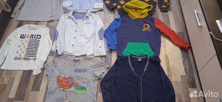 Вещи пакетом на мальчика 122