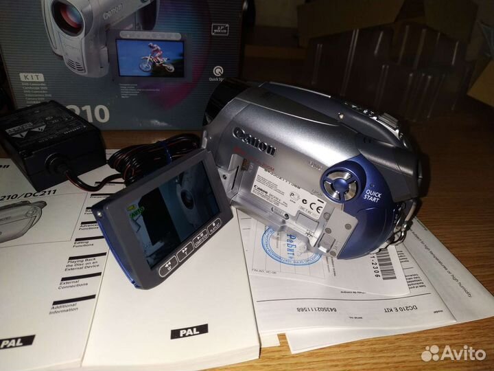 Видеокамера DVD Canon DC210 новая