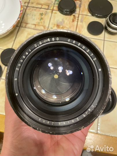 Объектив Carl Zeiss Jena Sonnar 180 2.8