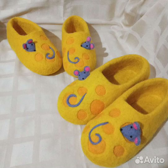 Тапочки валяные 