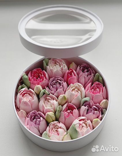 Зефирные тюльпаны