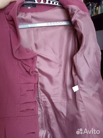 Продам пальто, цвет розовый,производство Россия
