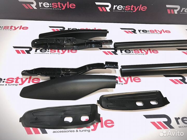 Рейлинги Лексус GX 470 Черные