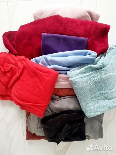 Отрез ткани лен