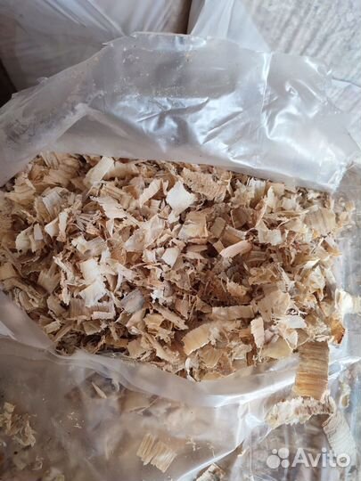 Стружка древесная в брикетах