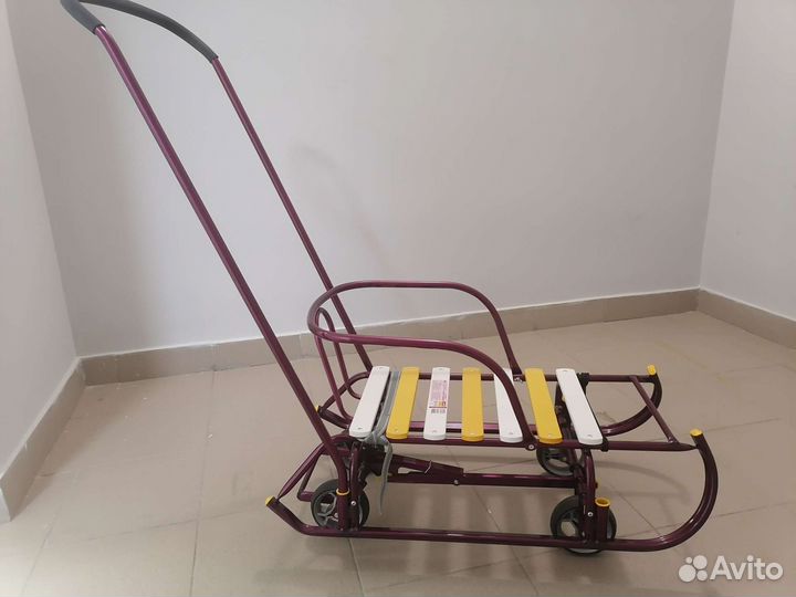 Детские санки коляска ника